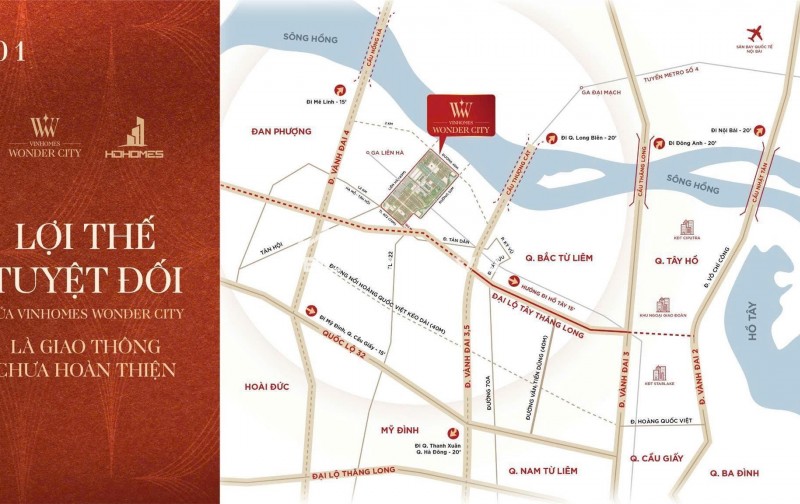 Căn Hừng Đông Vinhomes Wonder City - Diện tích 96m², giá chỉ 17.5tỷ!